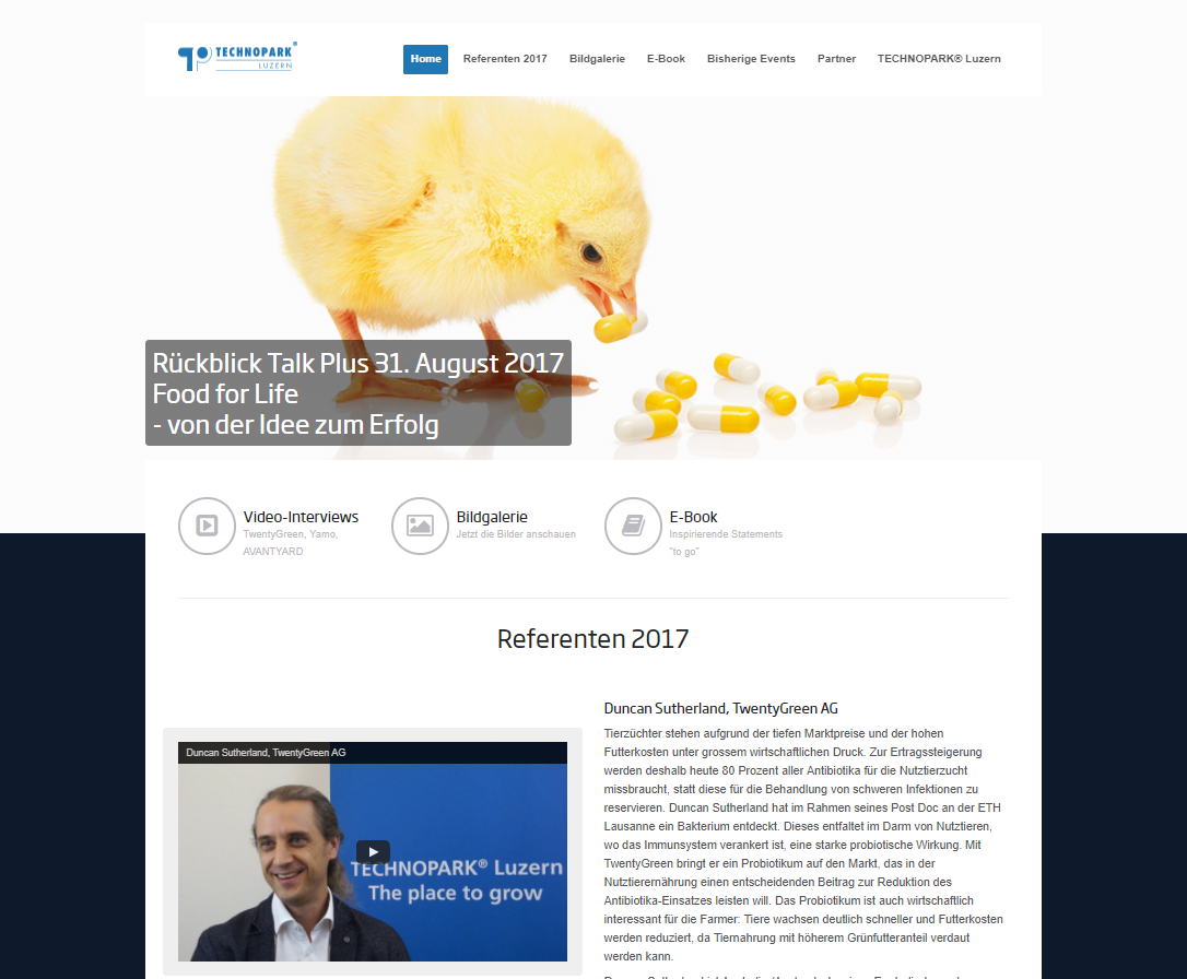 PRtools übernimmt für den Technopark Luzern die Event-Kommunikation.