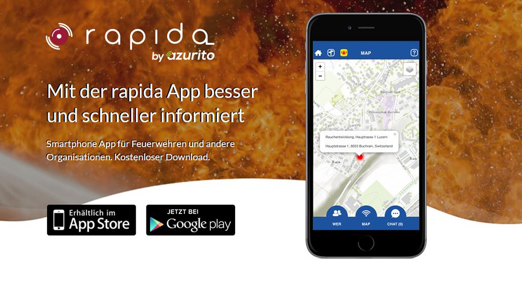Inbound Marketing Rapida Smartphone App by Azurito AG